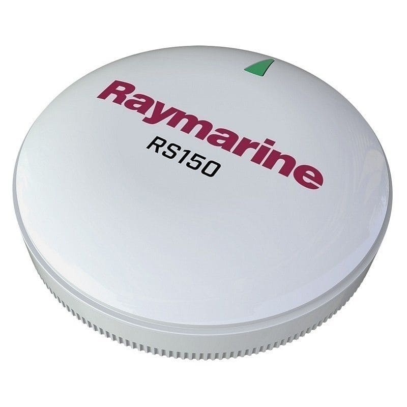 Front view of Ray Marine RS150 GPS Sensor