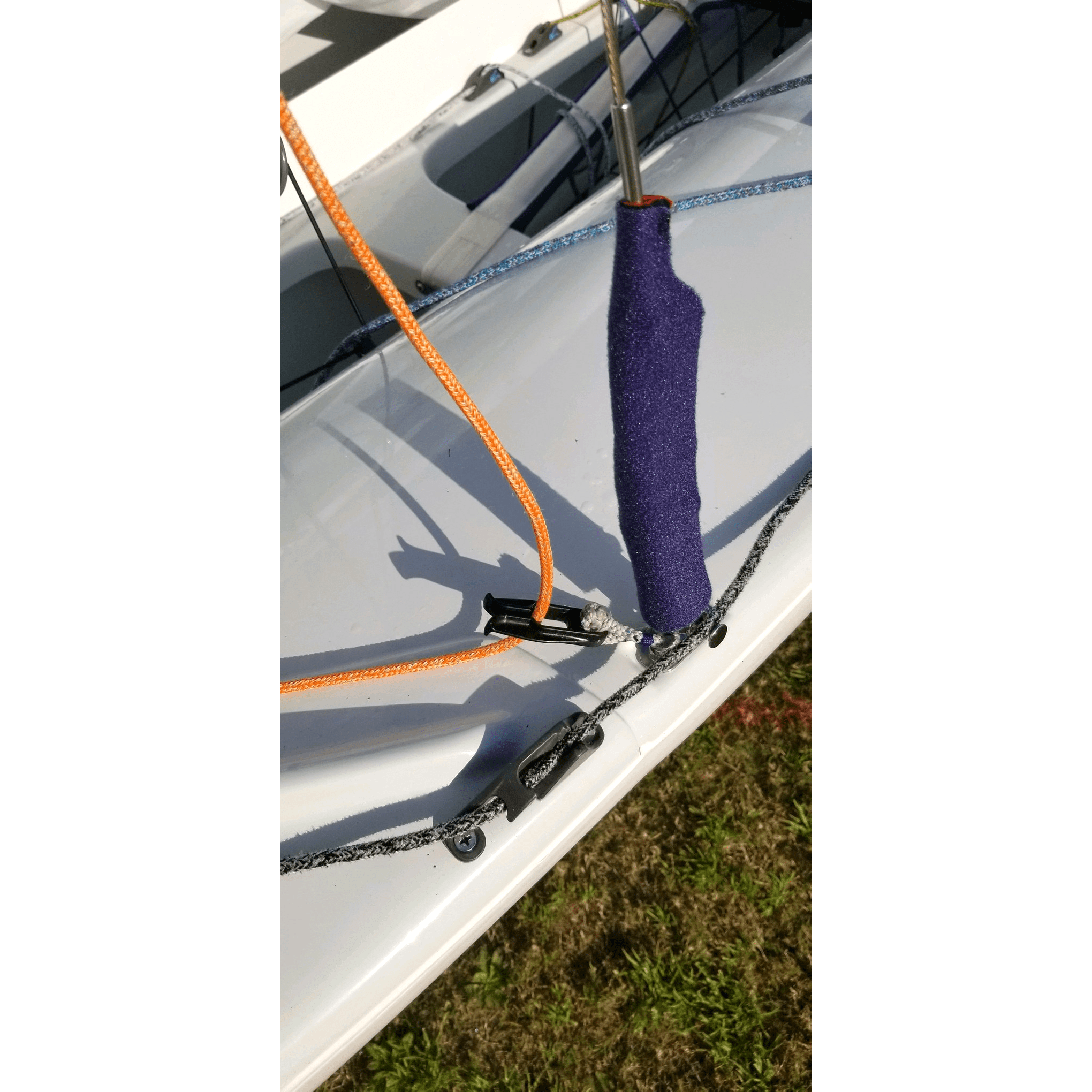 in use of Ronstan Rope Clip - Lash-On