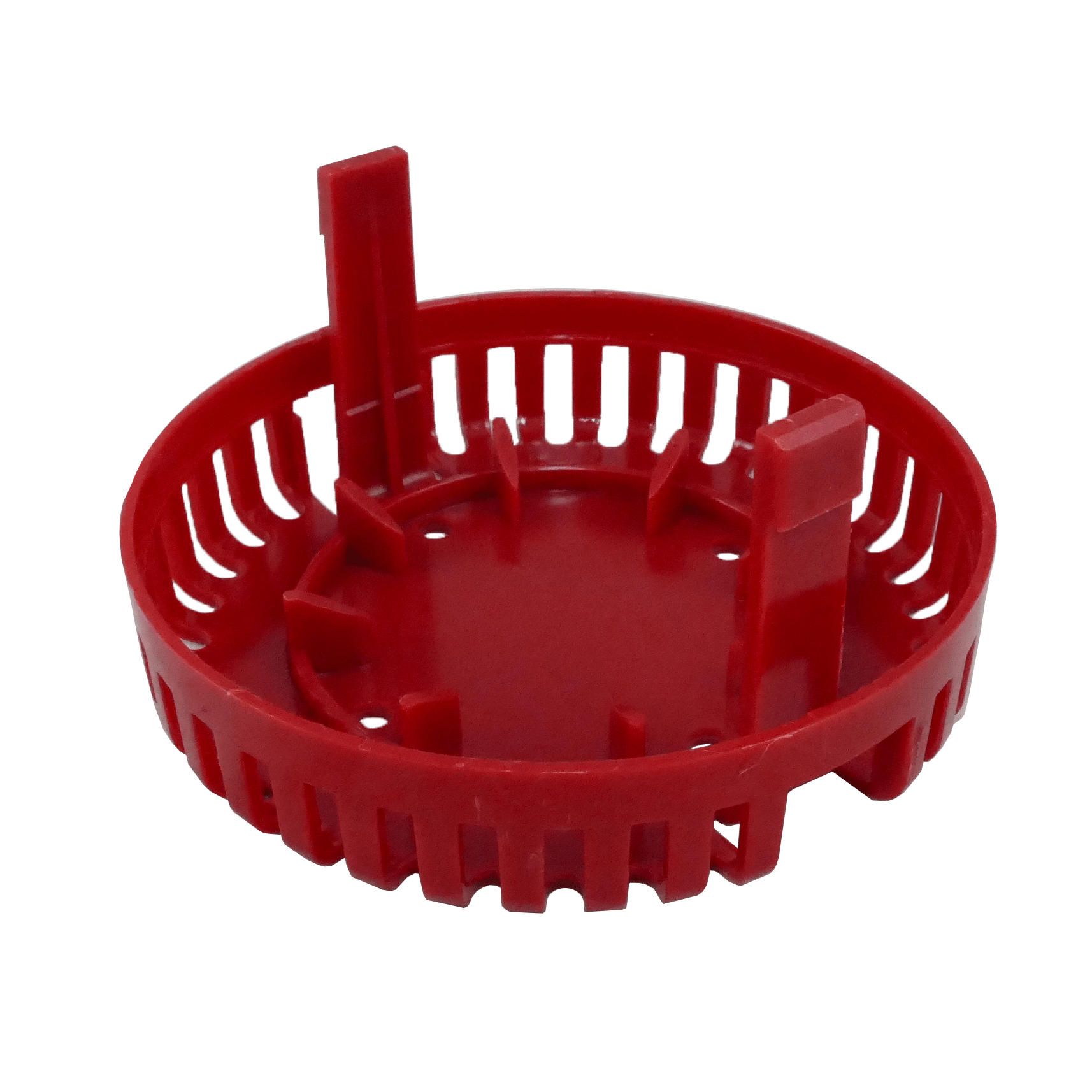 angle view of Rule Bilge Pump Strainer Base - for 1500 - 2000 GPH Pumps