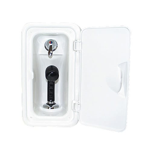 Vertical Shower Box with Single Lever Mixing Valve