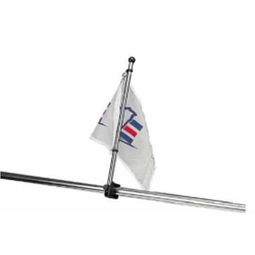 Sea-Dog Line Flagpole with Rail Mount - Adjustable