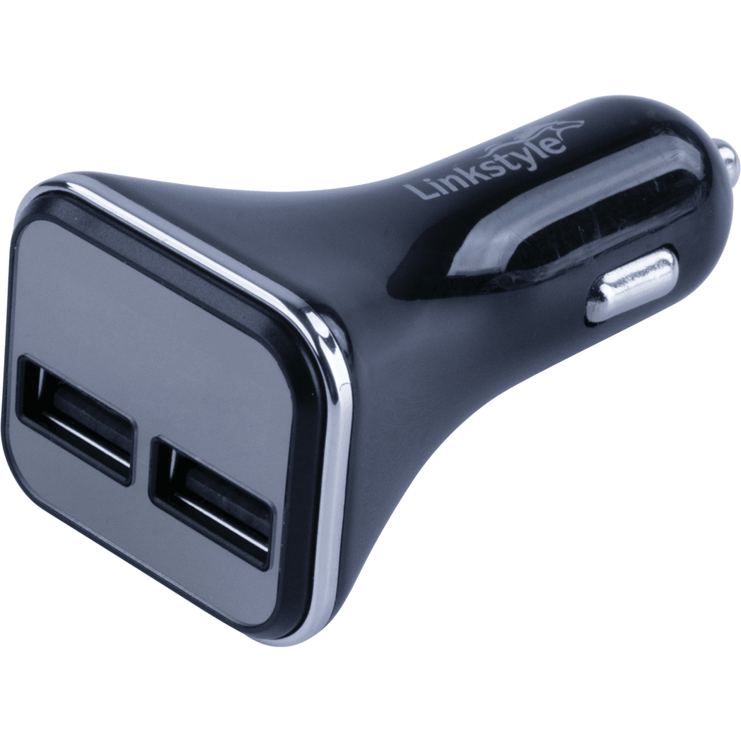 Dual USB Power Plug with Voltage/Amp Meter