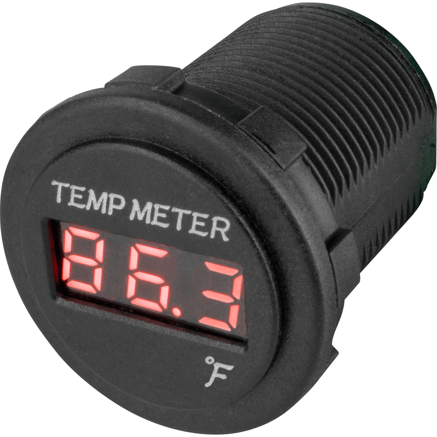 421618 of Sea-Dog Line Round Red LED Temperature Meters
