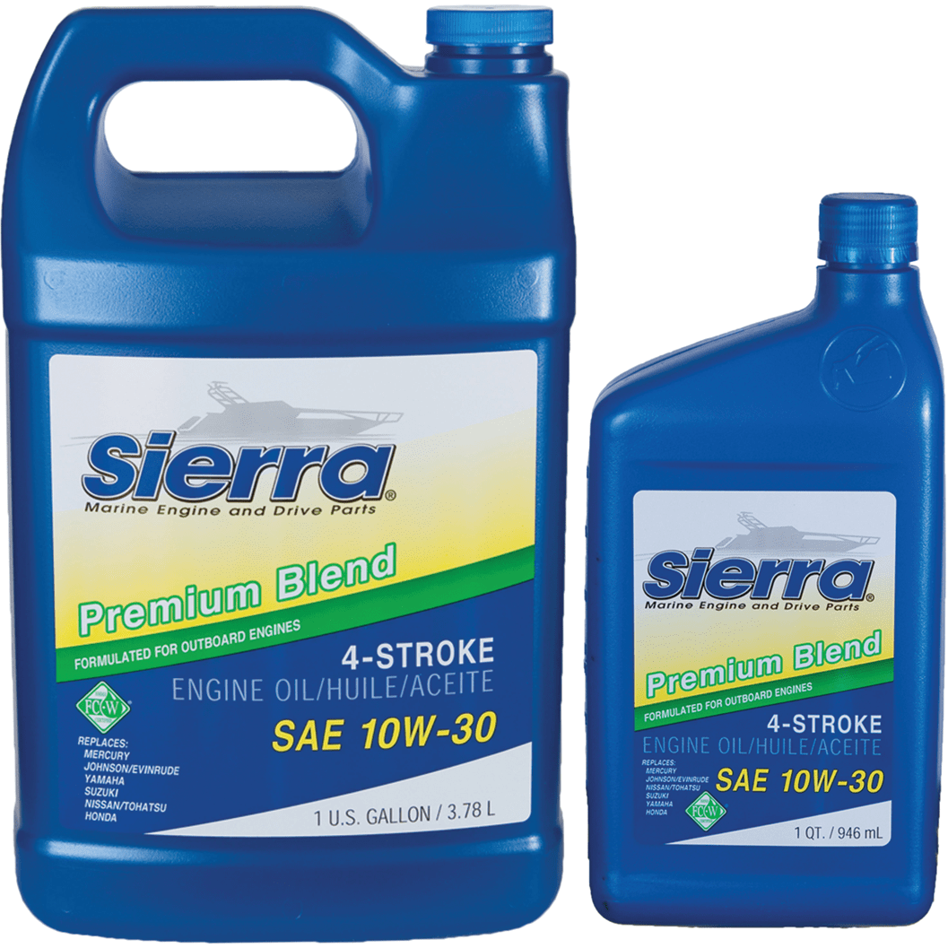 4-Stroke Outboard Engine Oil - SAE 10W-30