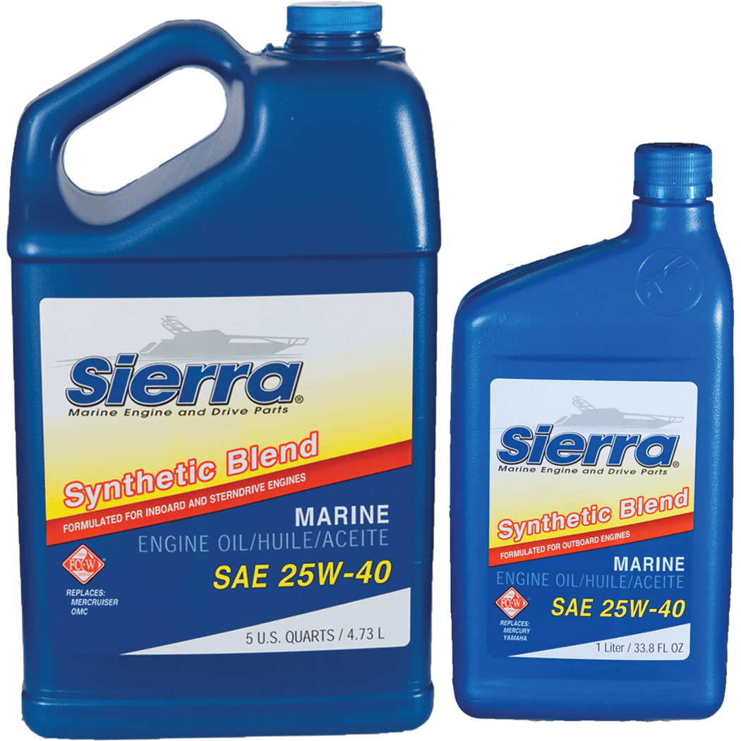 Synthetic Blend Engine Oil - SAE 25W-40