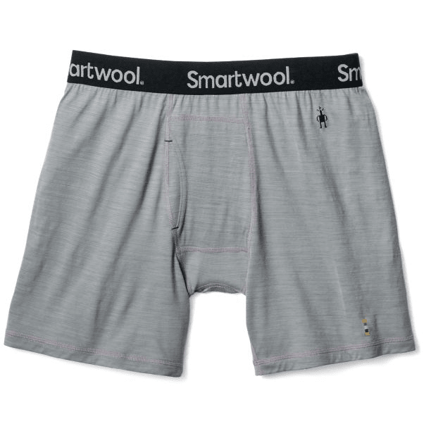 Front View of Smartwool Men's Merino 150 Mirco Stripe Boxer Brief