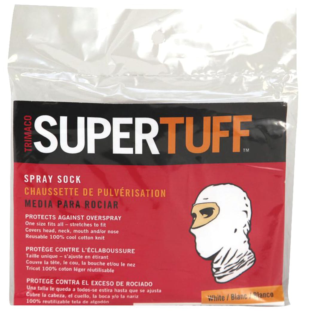 SuperTuff Spray Socks - White