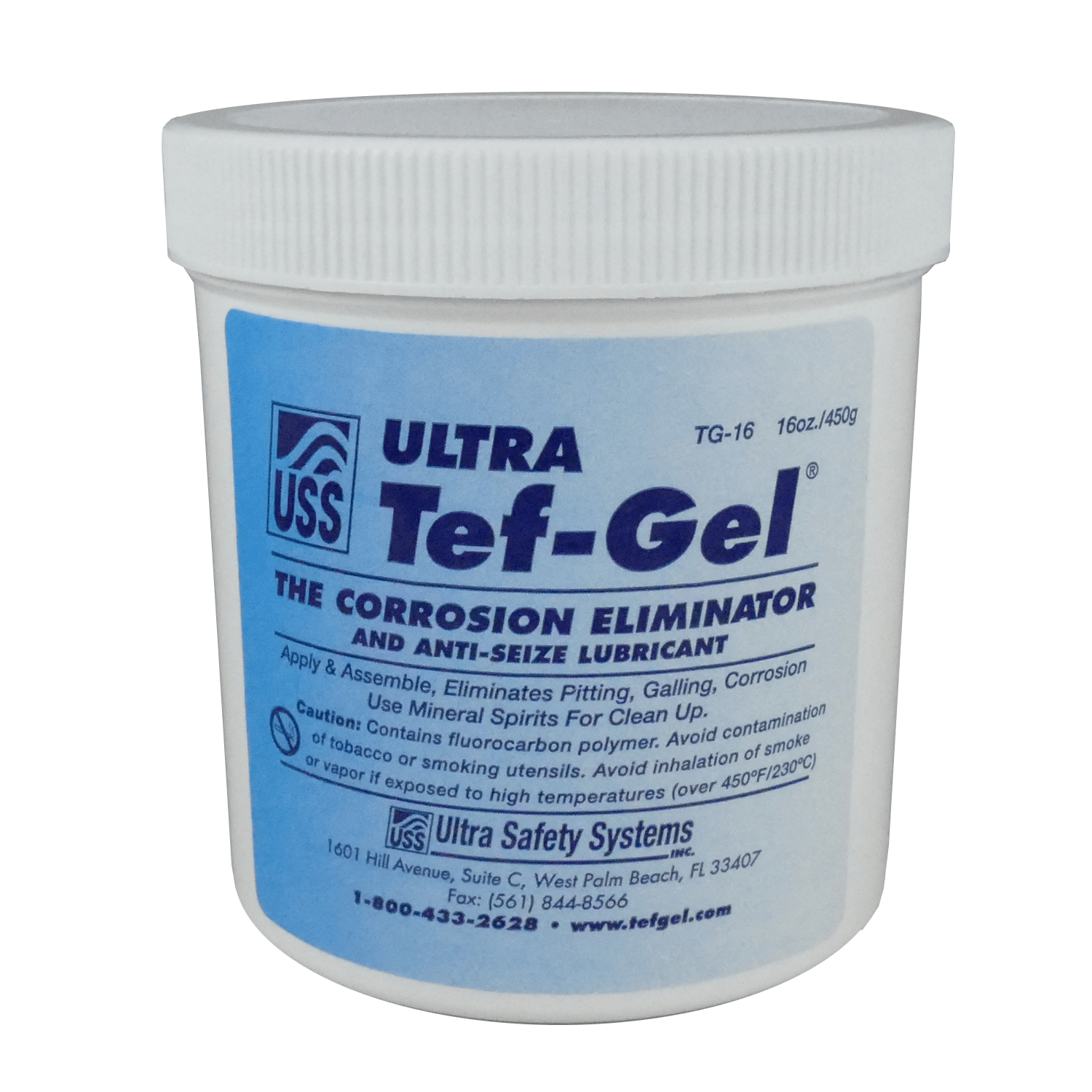Ultra TefGel AntiSeize Lubricant Ultra Safety Systems Fisheries