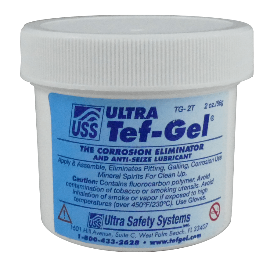 tg-2 of Ultra Safety Systems Ultra Tef-Gel - Thread Anti-Seize Lubricant