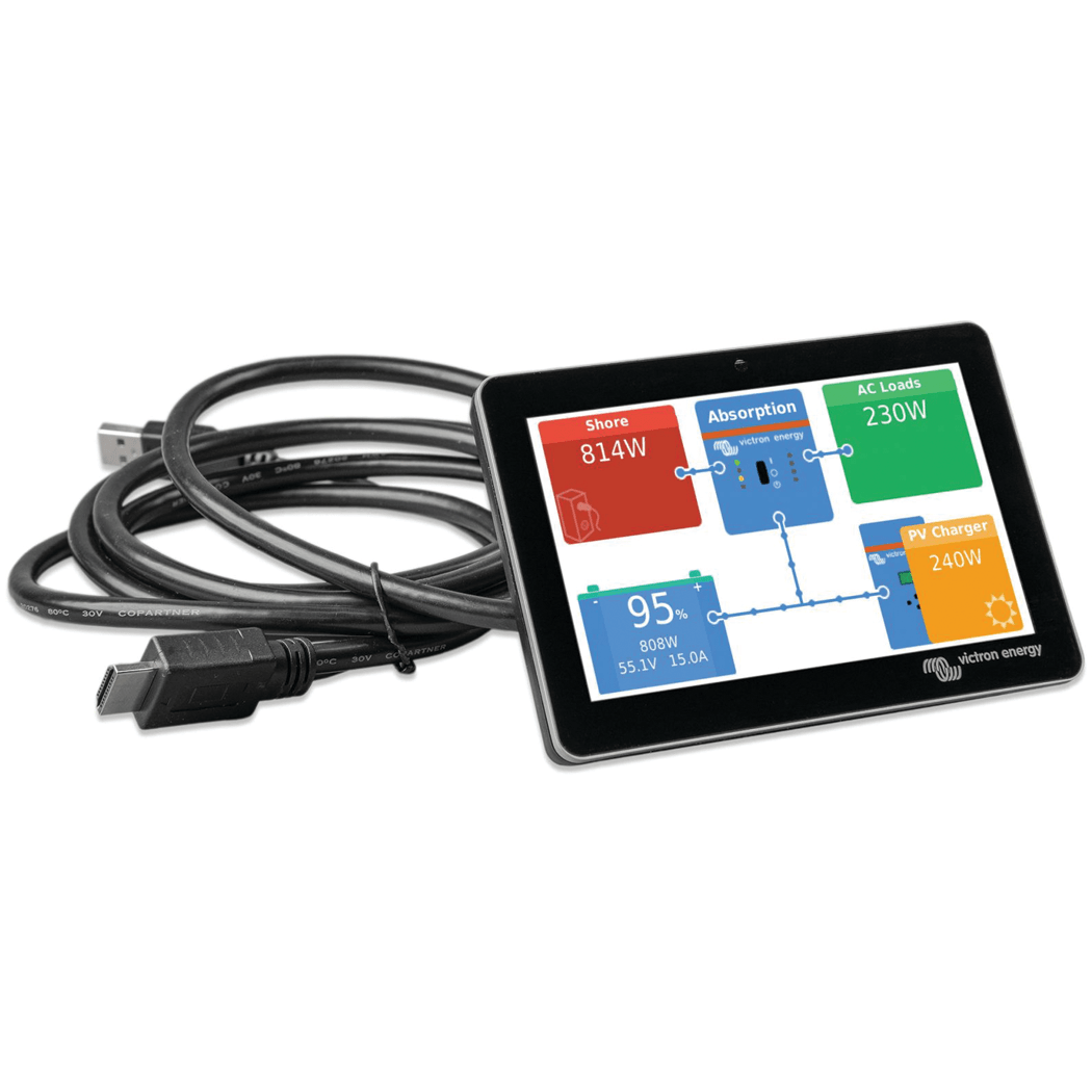 GX Touch 50 Display Panels and System Monitoring