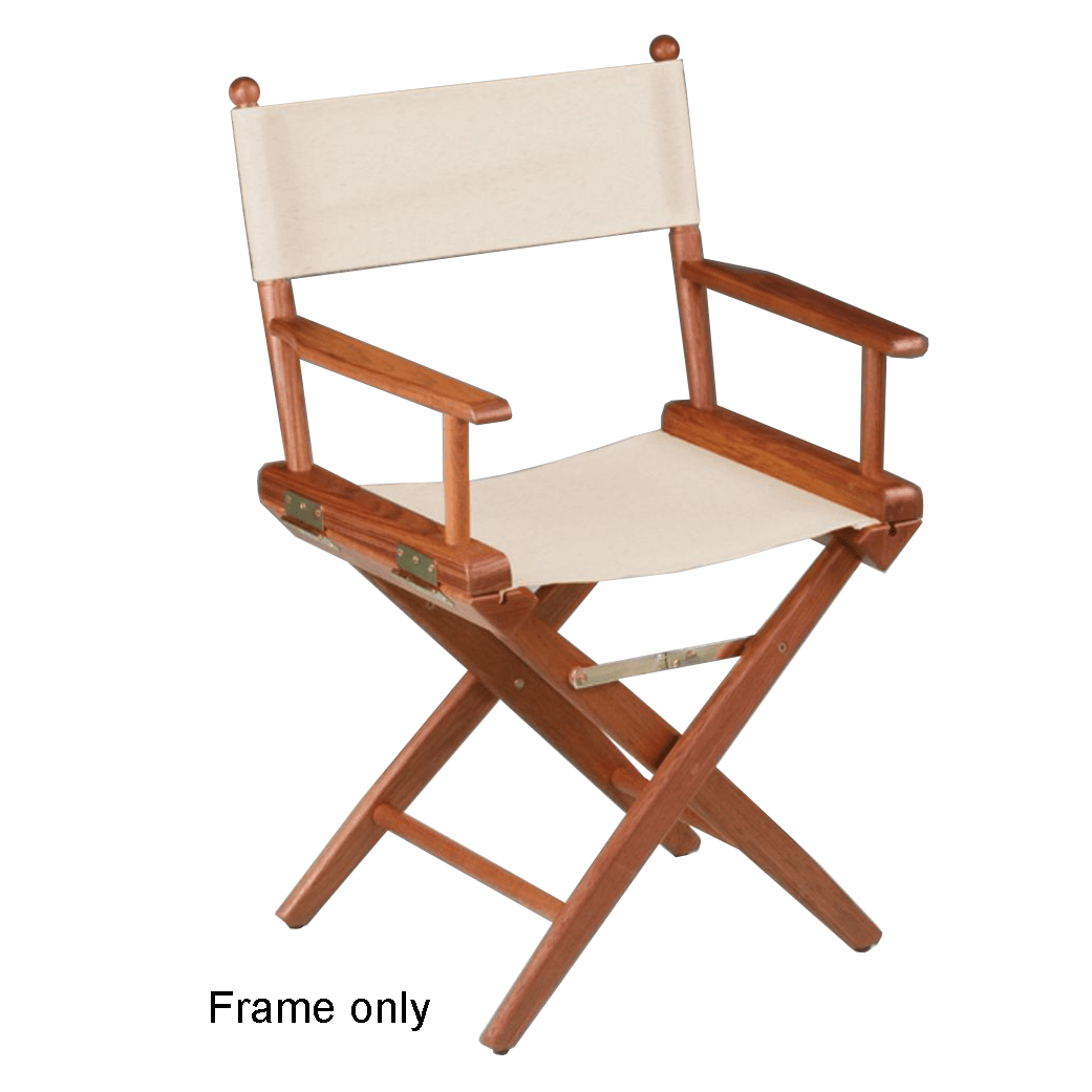 frame only of Whitecap Industries Teak Director's Chair - Frame Only