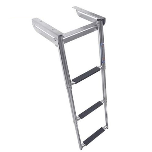 Garelick EEz-In Swim Platform with 1-Step Fold Down Ladder for