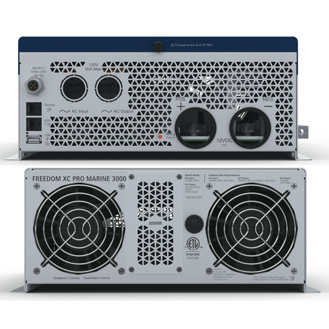 Freedom XC PRO Marine Inverter / Charger Xantrex Fisheries Supply