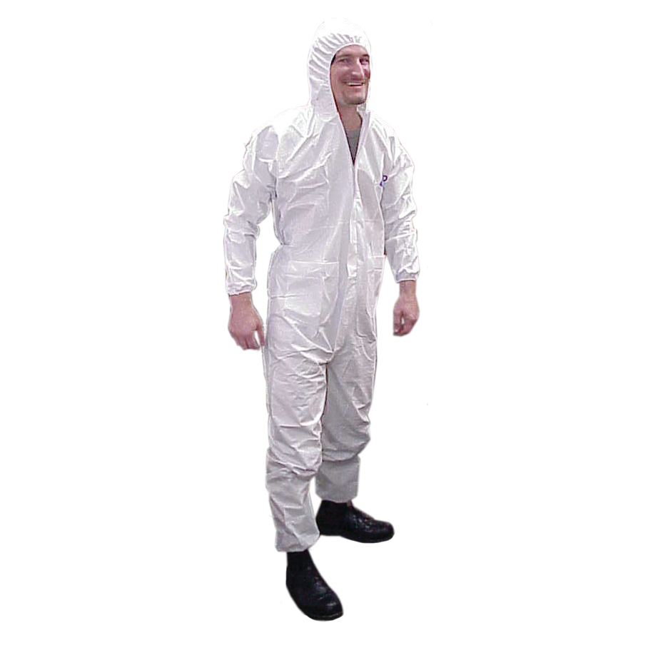 Tyvek Reusable Overalls with Hood