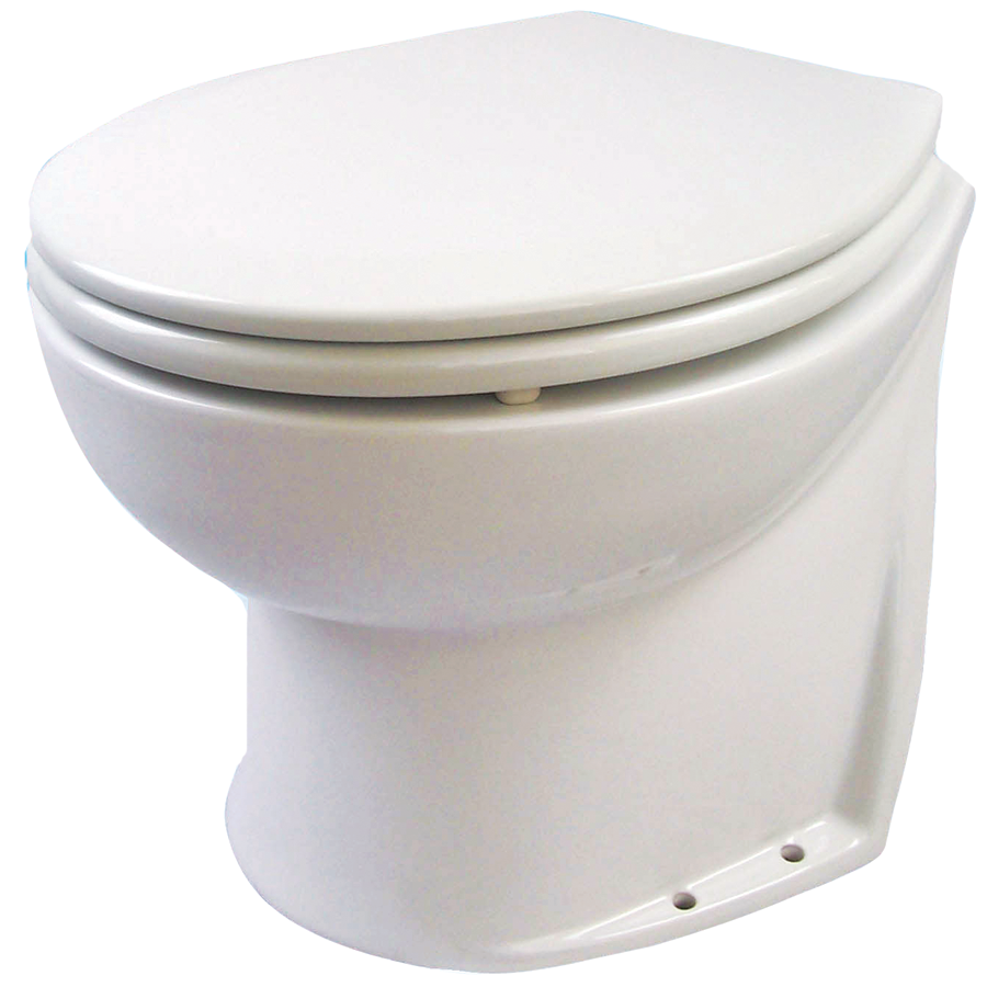 Deluxe Flush  Toilet  14 Seat Angled Back 