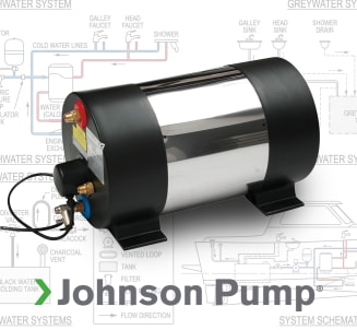 Johnson Pump AquaH Water Heaters at Fisheries Supply