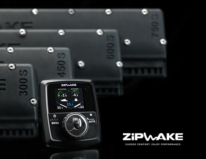 Zipwake Dynamic Trim Tab Control System