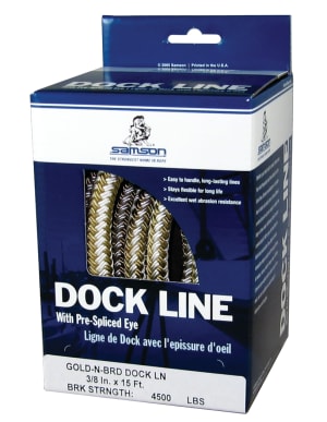 Samson Gold-N-Braid Dock Line