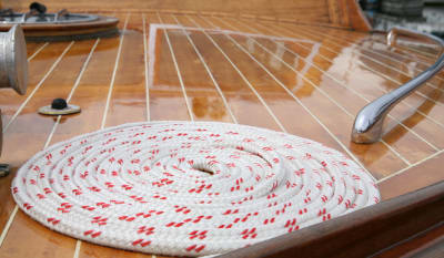 Varnished Boat