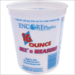 encore plastic buckets