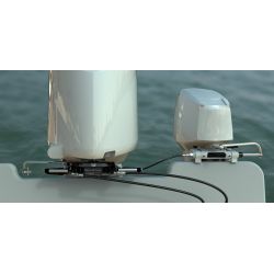 SeaStar Solutions HO6116 Kicker Cable Tie Bar Kit – 16" Manual Steering Linkage For Auxiliary Outboard Motors - View #3