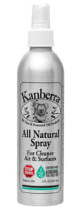 Kanberra Gel pump spray air purifier for instant odor elimination in boat lockers and clothes