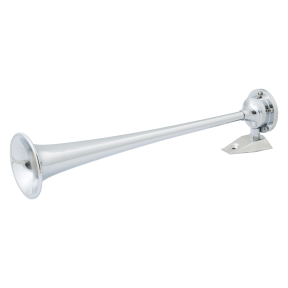 12V CHR/BRS SINGLE TRUMPET AIR HORN