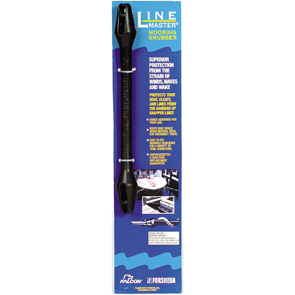 HD MOORING SNUBBER 1IN LINE
