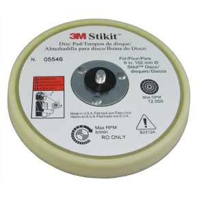 6IN STIKIT LOW FINISHING DISC PAD