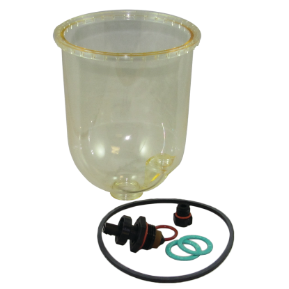 CLEAR BOWL KIT F/900 & 1000MA