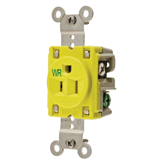 15 Amp Straight Blade Outlet Receptacles