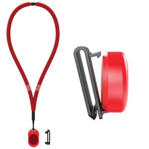 MOB+ xTag Kit - Neck Lanyard and PFD Clip xFOB Holders