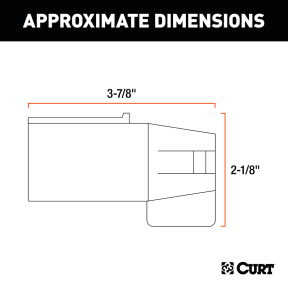 Electrical Adapter (7-Way RV Blade Vehicle to 5-Way Flat Trailer)