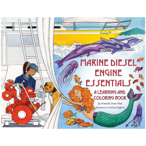 Marine Diesel Engine Essentials: A Learning and Coloring Book