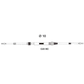 C23BC Stainless Steel Engine Control Cable
