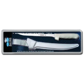 7" Narrow Fillet Knife w&frasl; Sheath