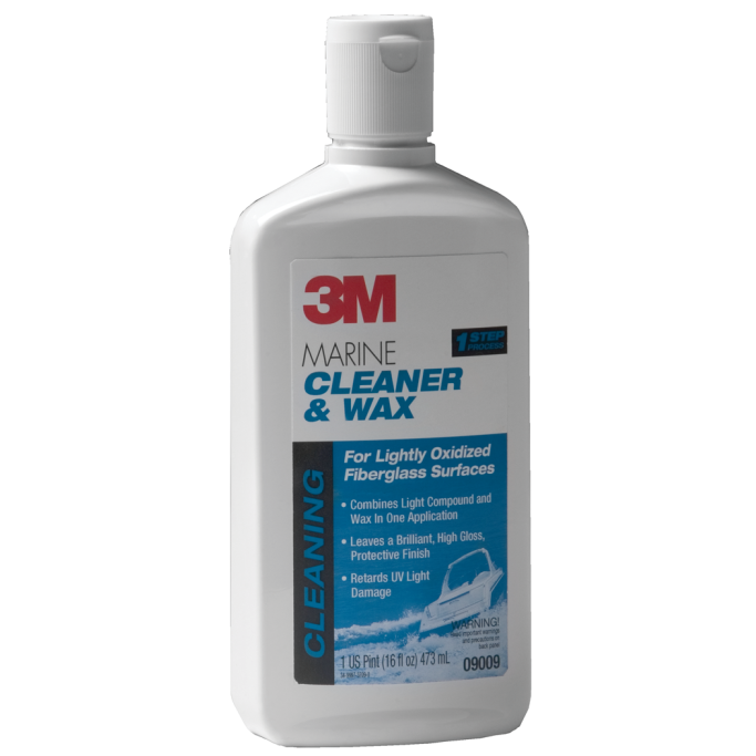Marine Fiberglass Cleaner and Wax