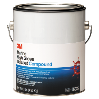 Marine High Gloss Gelcoat Compound