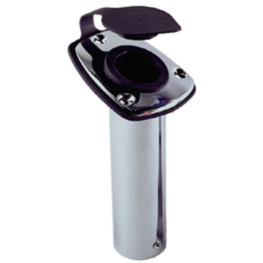 65&deg; Angled Flush Mount Rod Holder - Trapezoidal Flange