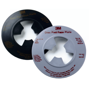 4.5IN GRY DISC PAD FACE PLATE