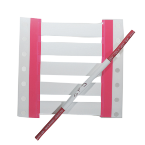 White Write-On Identification Tubing