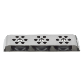 SCH 705-81 STAINLESS DECK ORGANIZER TRIPLE