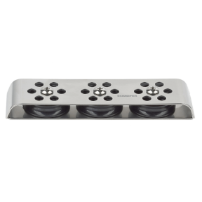 SCH 505-81 STAINLESS DECK ORGANIZER TRIPLE