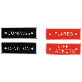 Molded Plastic Identi-Plates
