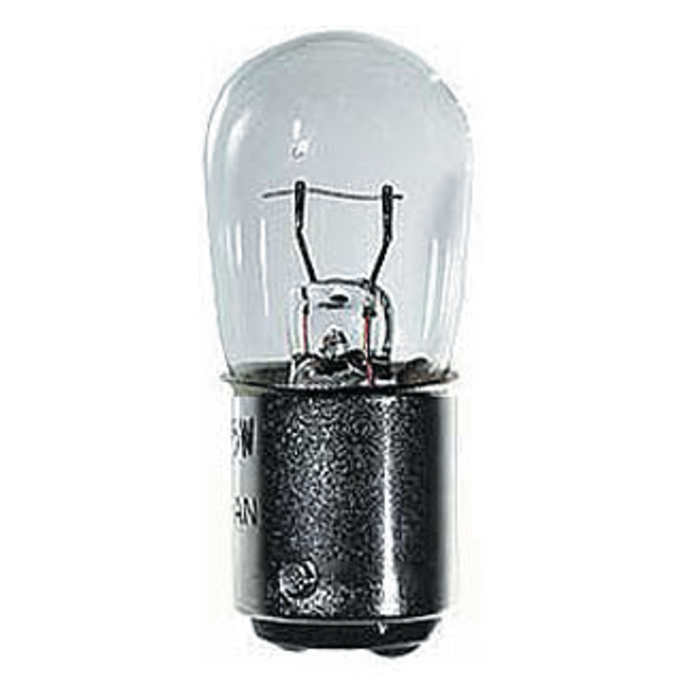 12V 7W DBL CONTACT BAYONET BULB (2)
