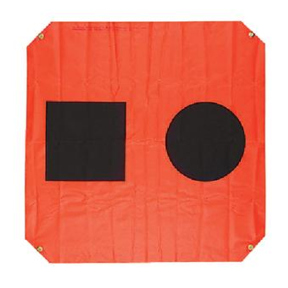3X3FT ORG DISTRESS FLAG