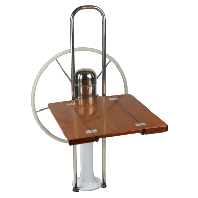 Teak Fold Down Drop-Leaf Table