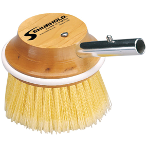 5IN ROUND YELLOW SOFT WINDOW BRUSH