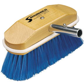 SOFT ROYAL BLUE NYLON BRUSH 8X2.5IN