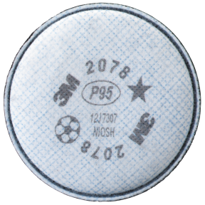 3M&trade; Particulate Filter 2078, P95